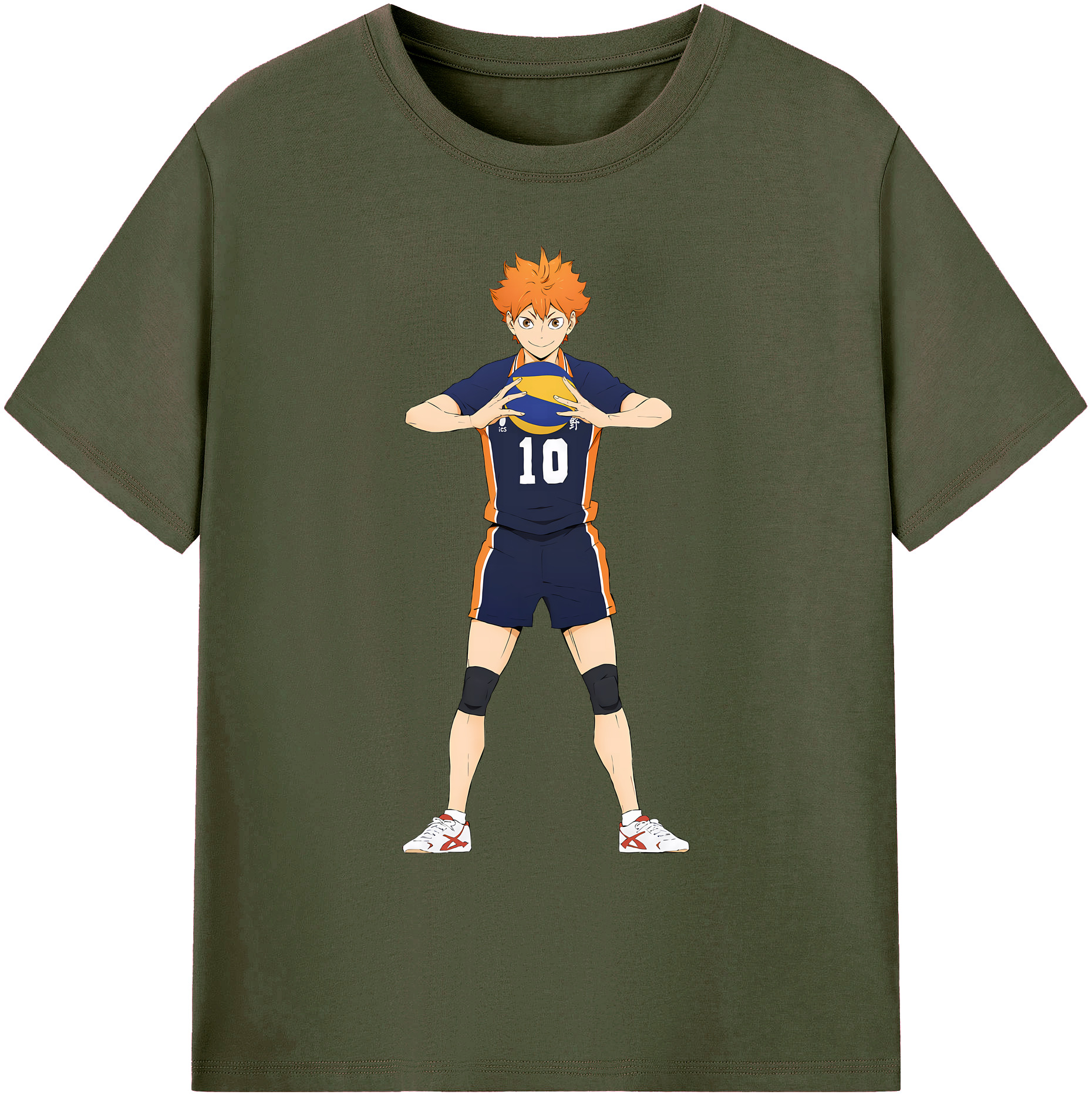 （画像用） ハイキュー!! Haikyu!! 綿100％ メンズ半袖Tシャツ｜肌触りやわらか＆通気性